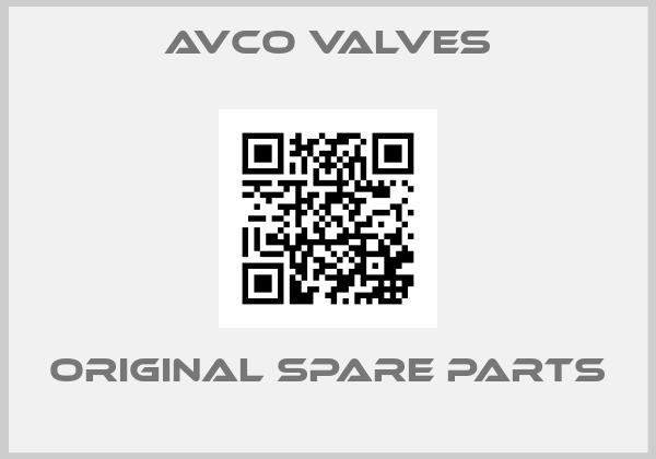 Avco valves