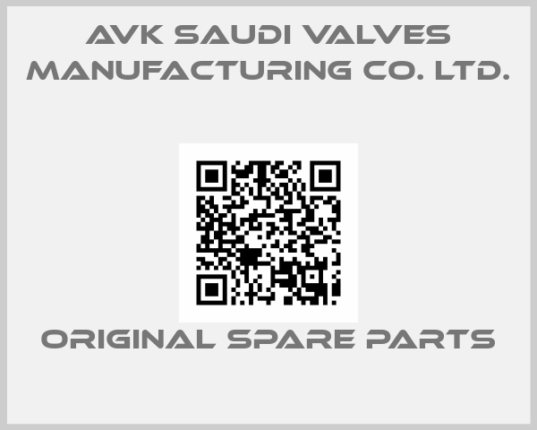 AVK Saudi Valves Manufacturing Co. Ltd. online shop