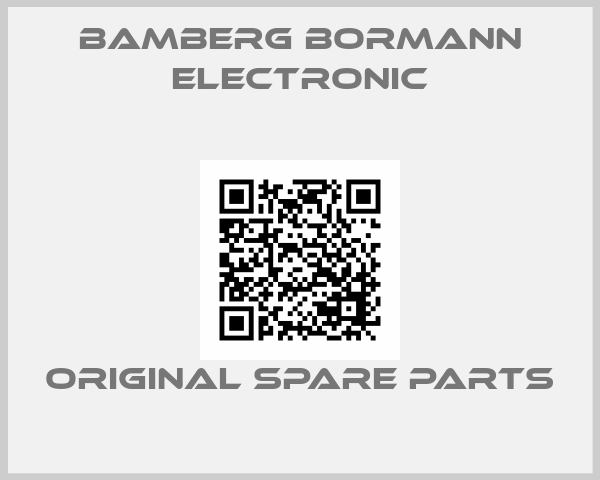 Bamberg Bormann Electronic