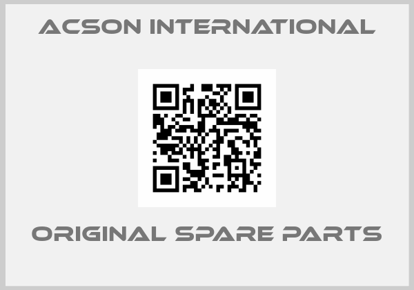 Acson International online shop