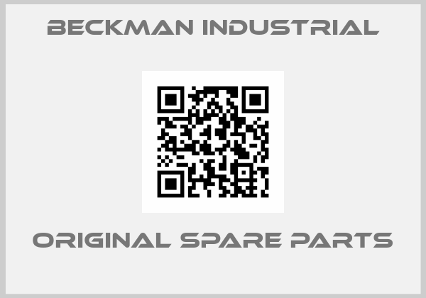 Beckman Industrial online shop