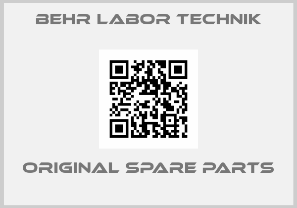 Behr Labor Technik online shop