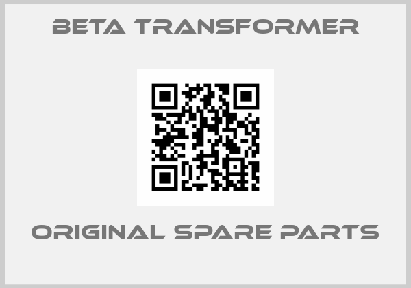 BETA Transformer online shop