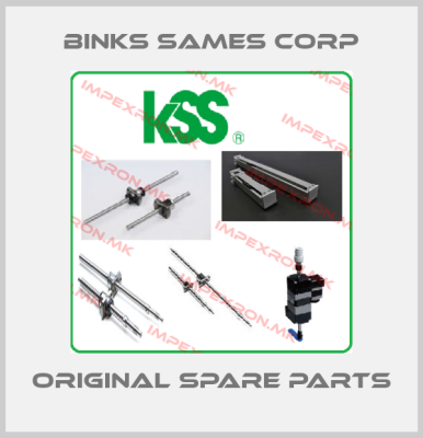Binks Sames Corp online shop