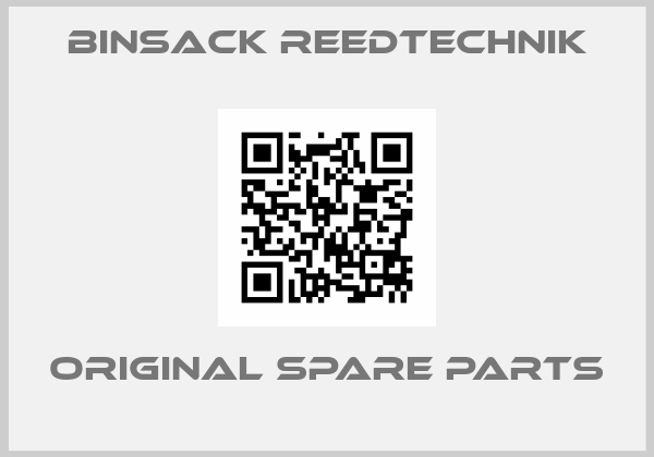Binsack Reedtechnik online shop