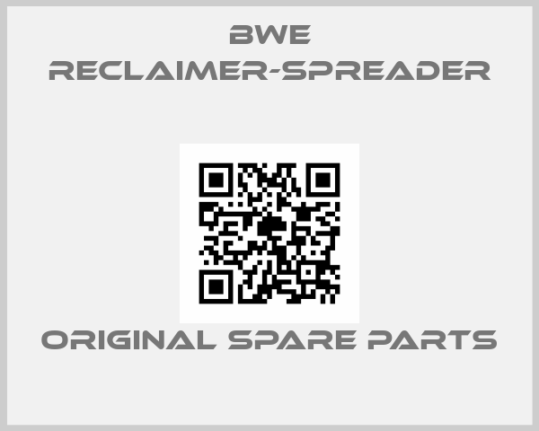 BWE Reclaimer-Spreader online shop