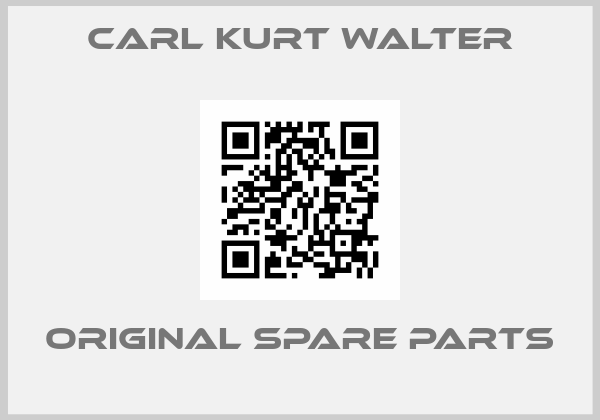 CARL KURT WALTER online shop