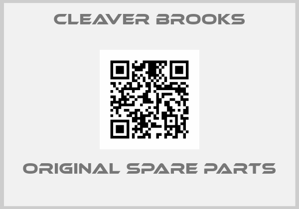 Cleaver Brooks online shop