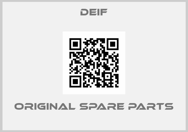 Deif online shop
