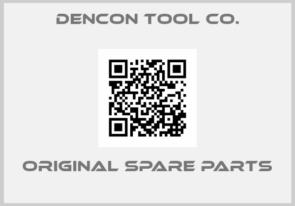 DenCon Tool Co. online shop