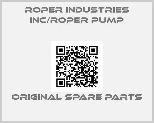 ROPER INDUSTRIES INC/ROPER PUMP online shop