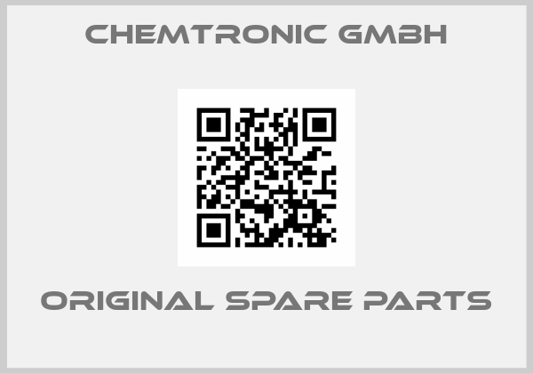 Chemtronic GmbH online shop