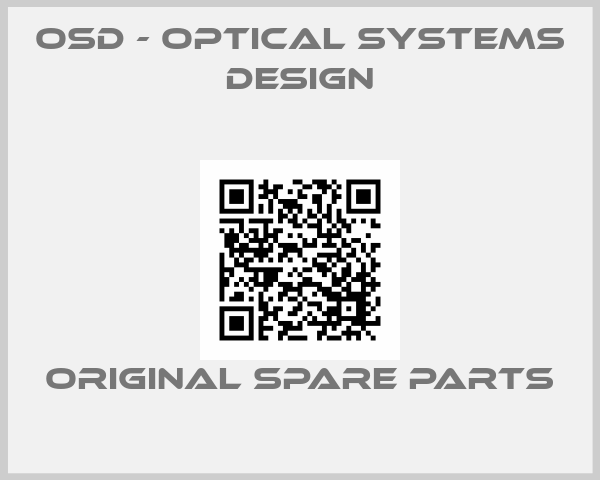 OSD - OPTICAL SYSTEMS DESIGN online shop
