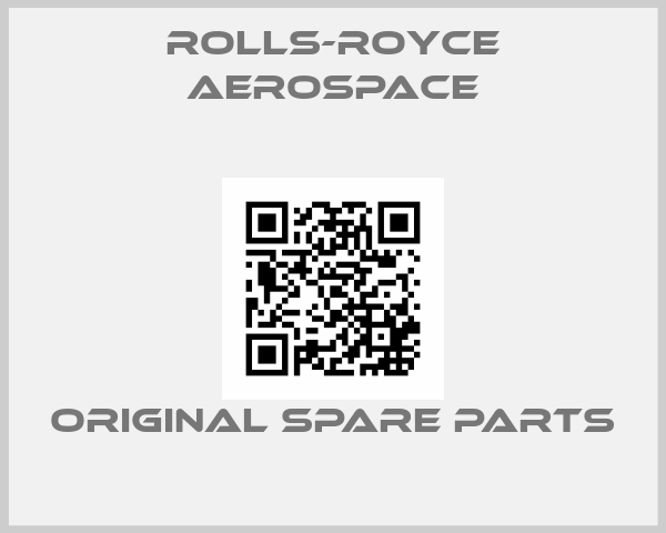 Rolls-Royce Aerospace online shop