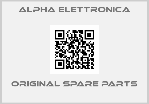 ALPHA ELETTRONICA online shop