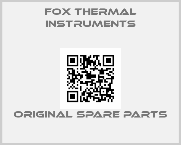 Fox Thermal Instruments online shop