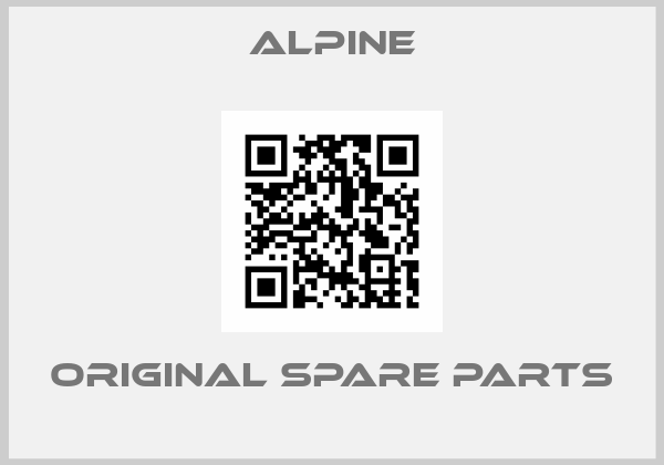 Alpine online shop