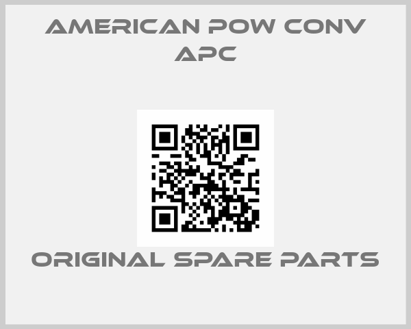 American Pow Conv APC