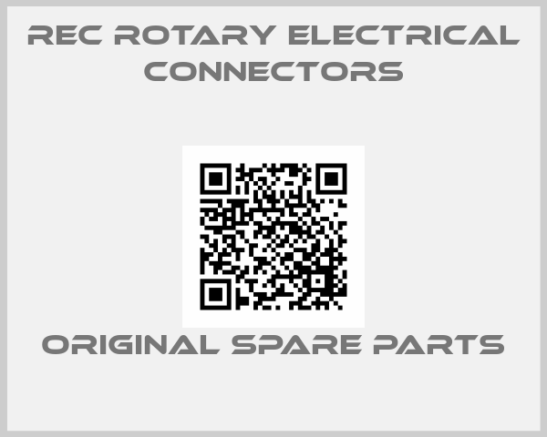 REC Rotary Electrical Connectors