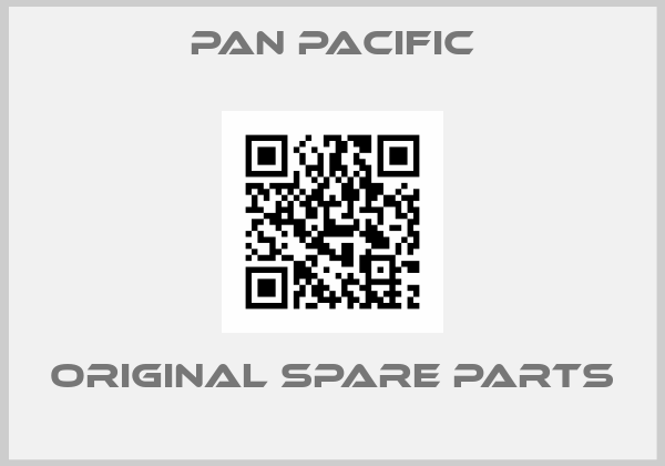 Pan Pacific online shop