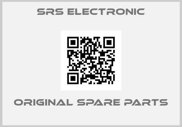SRS Electronic online shop