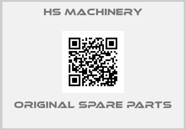 HS MACHINERY online shop
