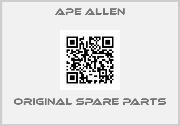 Ape Allen online shop