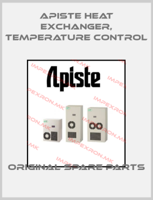 APISTE heat exchanger, Temperature Control