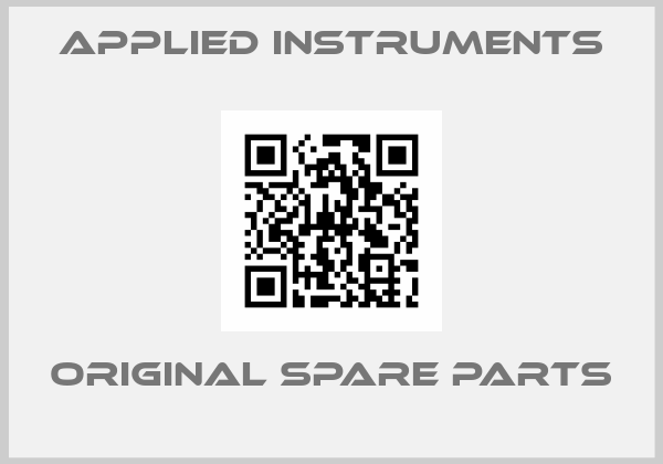 Applied Instruments online shop