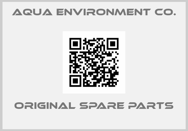 Aqua Environment Co. online shop