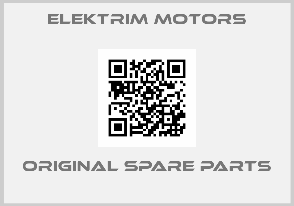 Elektrim Motors online shop