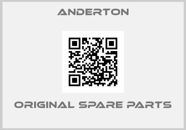 Anderton online shop