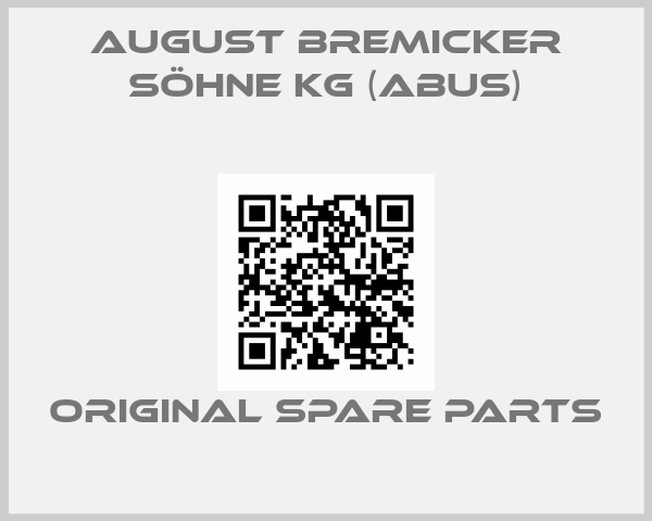 August Bremicker Söhne KG (ABUS)