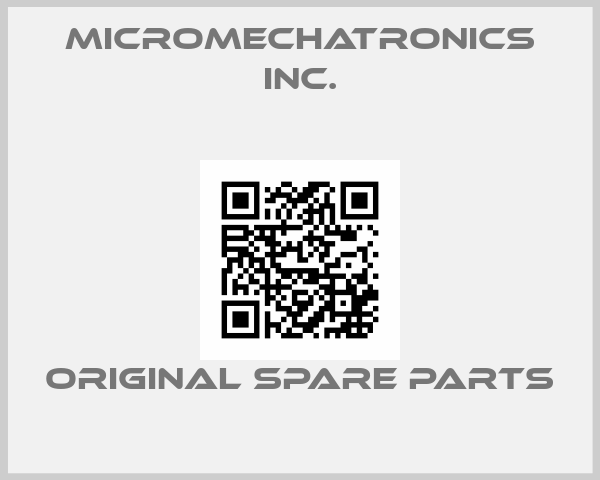 Micromechatronics inc.