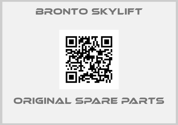BRONTO SKYLIFT online shop