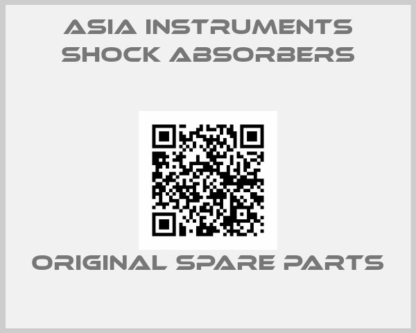 Asia Instruments Shock Absorbers online shop