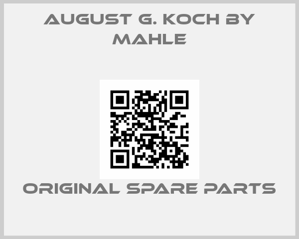 August G. Koch By Mahle online shop
