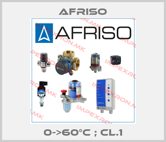 Afriso-0->60°C ; CL.1 price