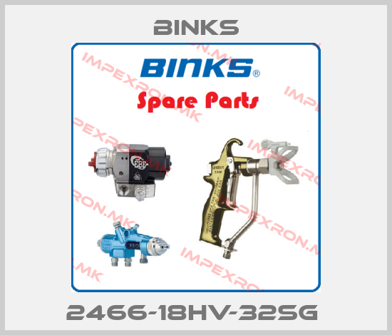 Binks-2466-18HV-32SG price