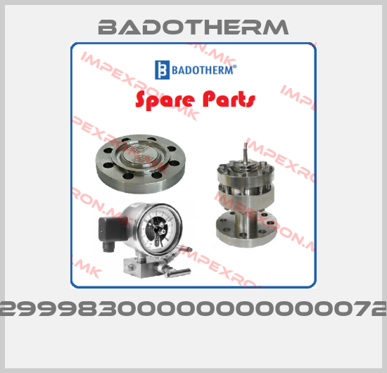 Badotherm-29998300000000000072 price