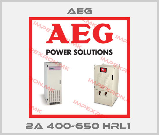 AEG-2A 400-650 HRL1 price