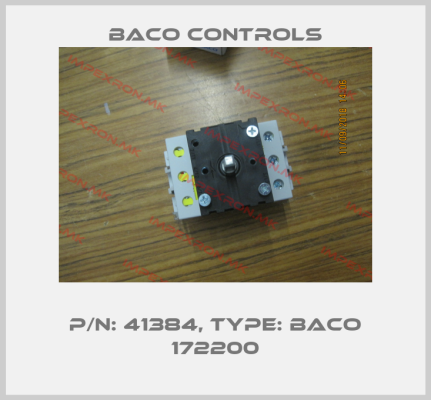 Baco Controls-P/N: 41384, Type: BACO 172200price