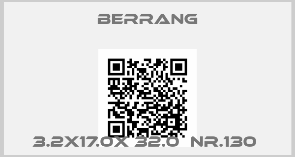 Berrang-3.2x17.0x 32.0  Nr.130 price