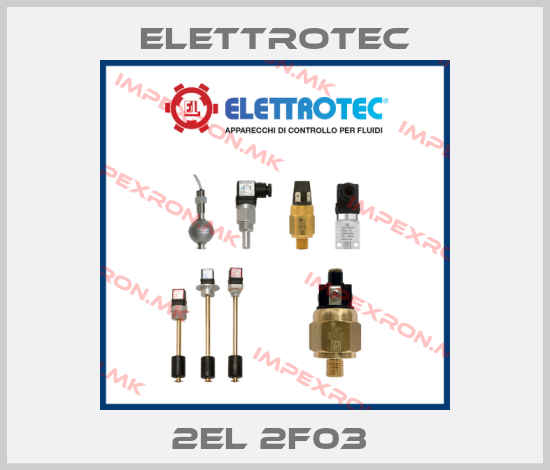 Elettrotec-2EL 2F03 price