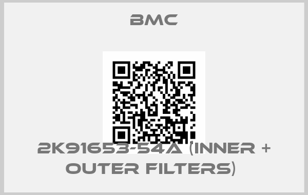 BMC-2K91653-54A (INNER + OUTER FILTERS) price