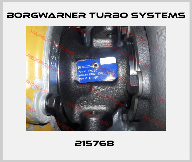 Borgwarner turbo systems-215768 price