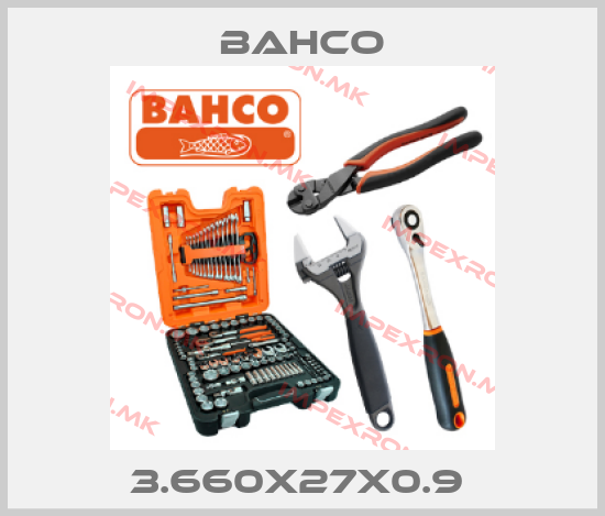 Bahco-3.660X27X0.9 price