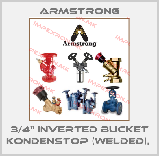 Armstrong-3/4" INVERTED BUCKET KONDENSTOP (WELDED), price