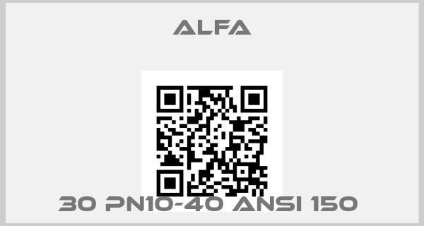ALFA-30 PN10-40 ANSI 150 price