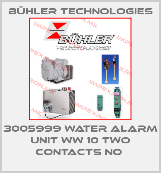 Bühler Technologies-3005999 WATER ALARM UNIT WW 10 TWO CONTACTS NO price